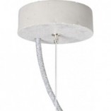 Lampa betonowa wisząca Sfera 47cm LoftLight - Loft i Industrial