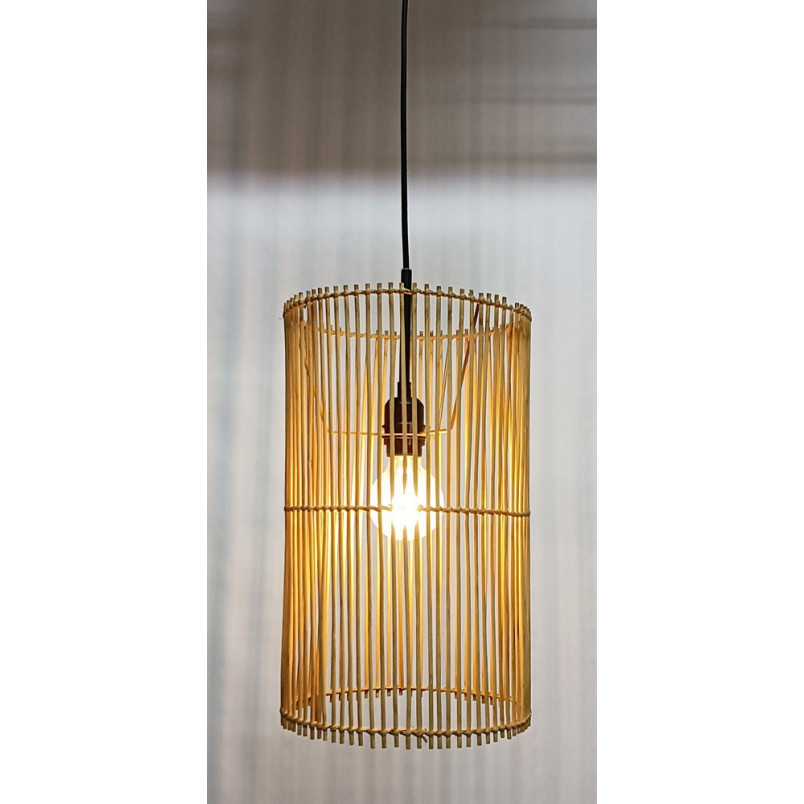 Lampa Wisząca Rattanowa Boho Jantine | Lucide