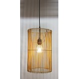 Lampa Wisząca Rattanowa Boho Jantine | Lucide