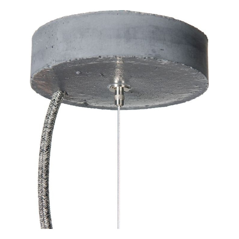 Lampa Betonowa Wisząca Sfera 47cm - LoftLight | Loftowa Elegancja