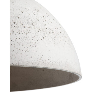 Lampa betonowa wisząca Sfera 62cm | LoftLight - Szary Loft