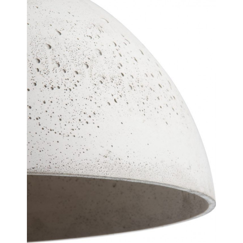 Lampa betonowa wisząca Sfera 62cm | LoftLight - Szary Loft