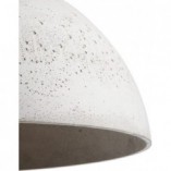 Lampa betonowa wisząca Sfera 62cm | LoftLight - Szary Loft