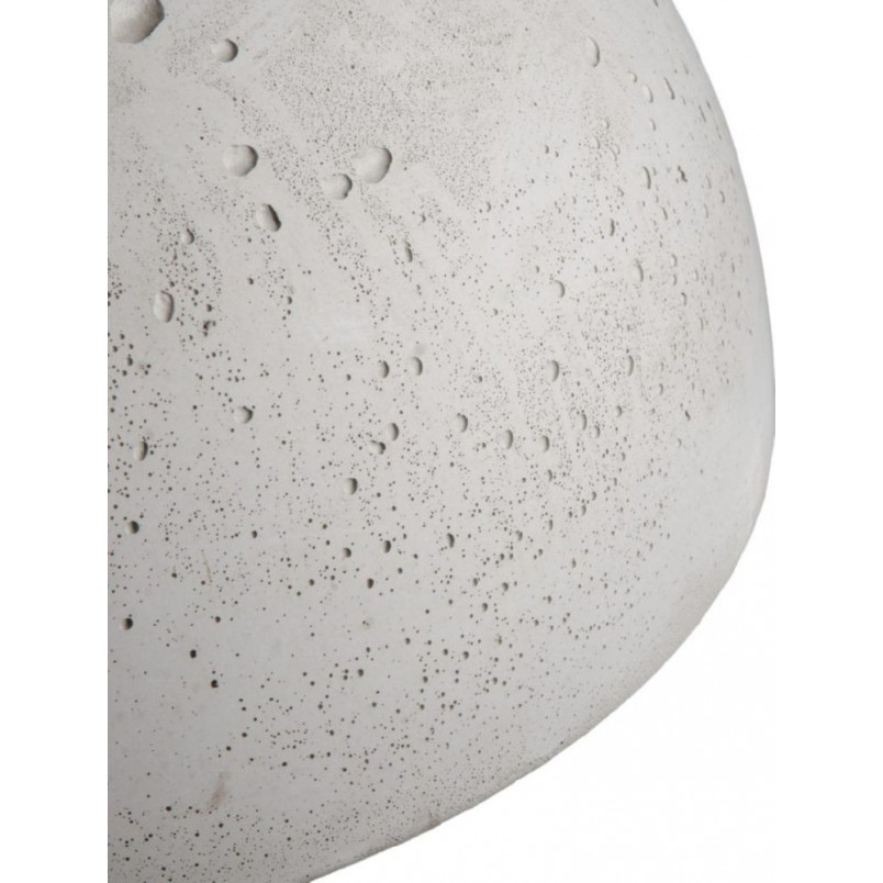 Lampa betonowa wisząca Sfera 62cm | LoftLight - Szary Loft
