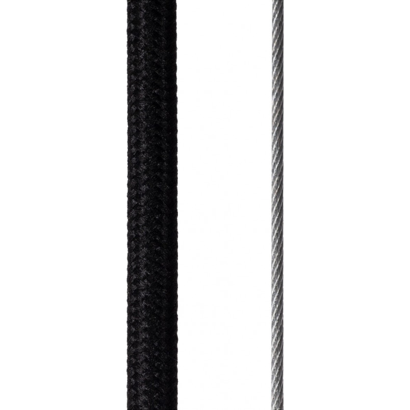 Lampa wisząca loft Calixt czarna | Lucide - 122cm