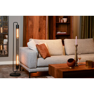 Lampa podłogowa loft Calixt czarna | Lucide - Kup teraz!