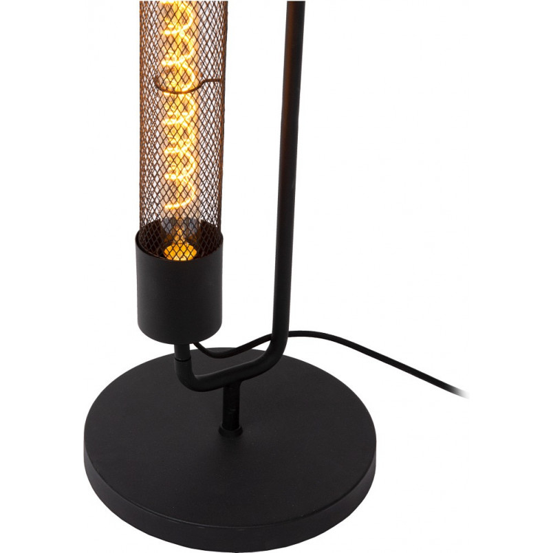 Lampa podłogowa loft Calixt czarna | Lucide - Kup teraz!