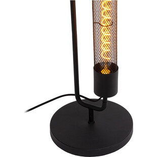 Lampa podłogowa loft Calixt czarna | Lucide - Kup teraz!