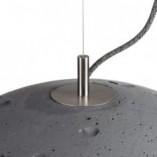 Lampa Betonowa Wisząca Sfera 62cm - LoftLight | Cena 2780 PLN