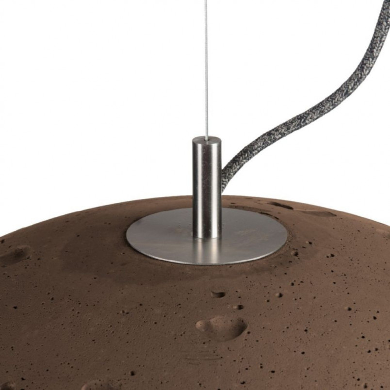 Lampa Betonowa Wisząca Sfera 62cm Brązowa LoftLight - Kup Teraz!