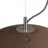 Lampa Betonowa Wisząca Sfera 62cm Brązowa LoftLight - Kup Teraz!