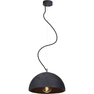 Lampa betonowa wisząca LoftLight Sfera 32cm - Czarny Loft