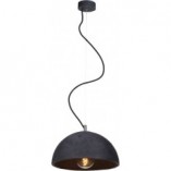 Lampa betonowa wisząca LoftLight Sfera 32cm - Czarny Loft