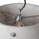 Lampa betonowa wisząca Talma 40cm | LoftLight - Loft i Industrial