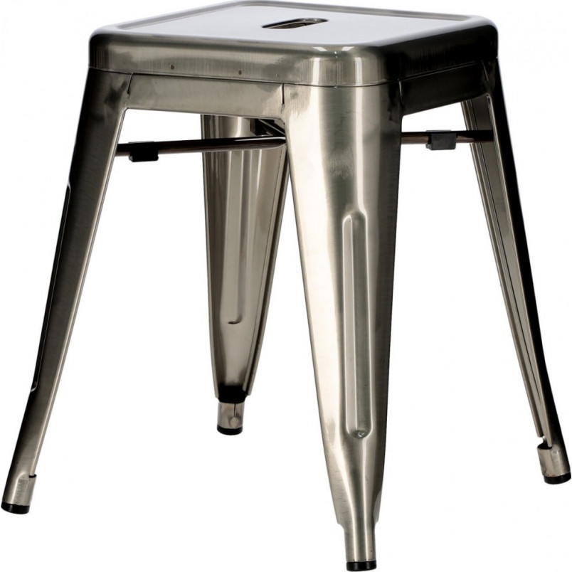 Taboret metalowy Paris 46cm - D2.Design | Nowoczesny Design