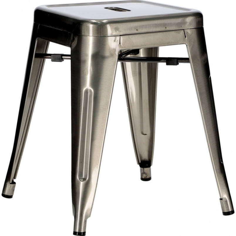 Taboret metalowy Paris 46cm - D2.Design | Nowoczesny Design
