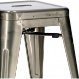 Taboret metalowy Paris 46cm - D2.Design | Nowoczesny Design