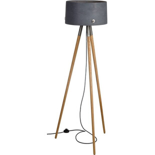 Lampa betonowa podłogowa loft Talma Floor Antracyt/Jesion marki LoftLight