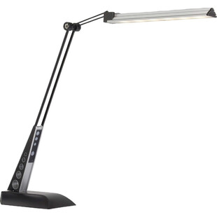Lampa biurkowa Jaap Led Czarna/Chrom marki Brilliant