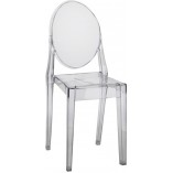 Krzesło przezroczyste Viki D2 Design - Nowoczesny design