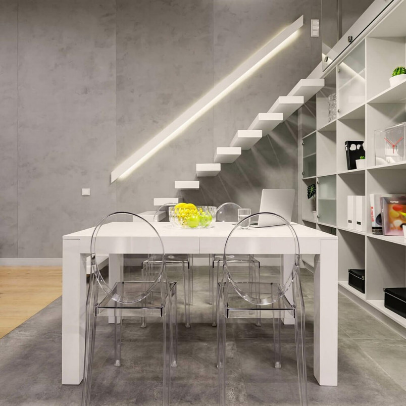Krzesło przezroczyste Viki D2 Design - Nowoczesny design