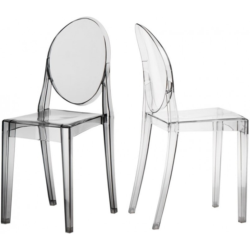 Krzesło przezroczyste Viki D2 Design - Nowoczesny design