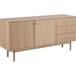 Komoda Actona Aston 160cm dąb bielony - Skandynawski Design