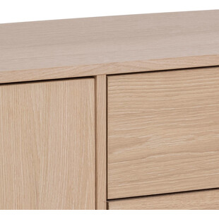 Komoda Actona Aston 160cm dąb bielony - Skandynawski Design