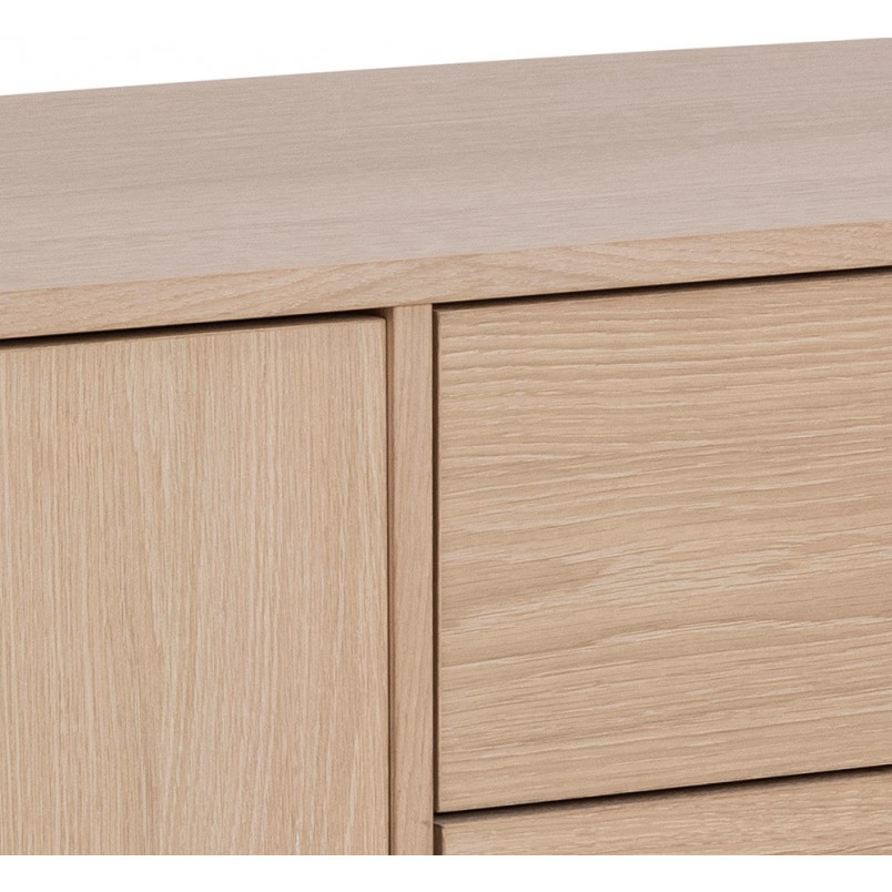 Komoda Actona Aston 160cm dąb bielony - Skandynawski Design