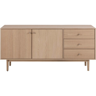 Komoda Actona Aston 160cm dąb bielony - Skandynawski Design