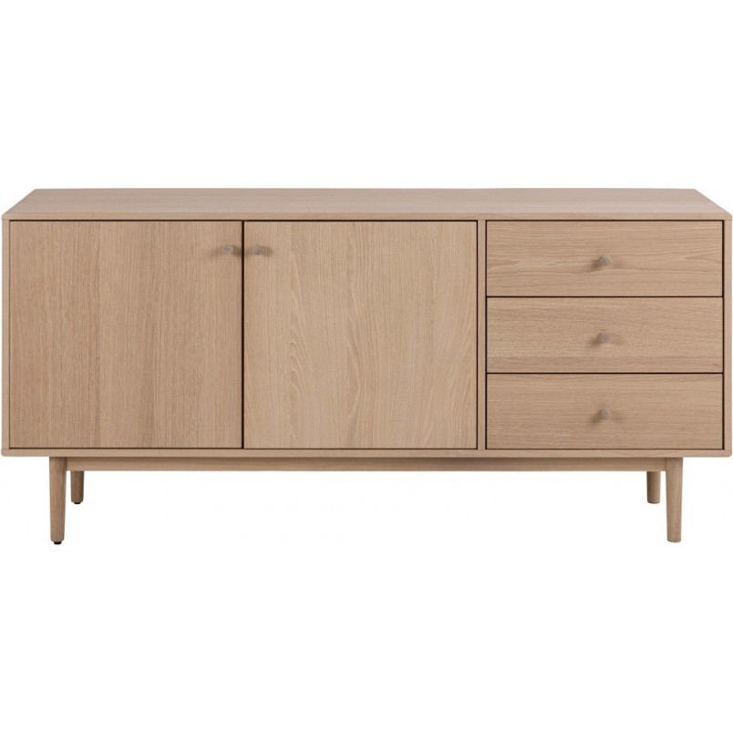 Komoda Actona Aston 160cm dąb bielony - Skandynawski Design