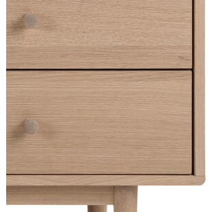 Komoda Actona Aston 160cm dąb bielony - Skandynawski Design