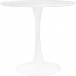 Stół okrągły Simplet Skinny 90cm biały - Elegancki design
