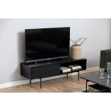 Szafka RTV Angus 140cm Czarny Jesion Actona - Stylowy Design