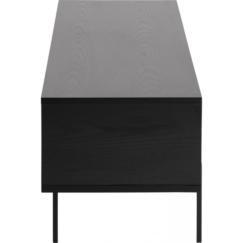 Szafka RTV Angus 140cm Czarny Jesion Actona - Stylowy Design