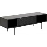 Szafka RTV Angus 140cm Czarny Jesion Actona - Stylowy Design