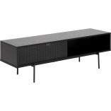 Szafka RTV Angus 140cm Czarny Jesion Actona - Stylowy Design