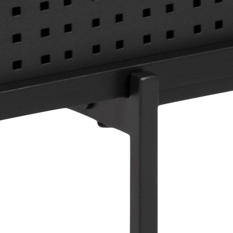Szafka RTV Angus 140cm Czarny Jesion Actona - Stylowy Design
