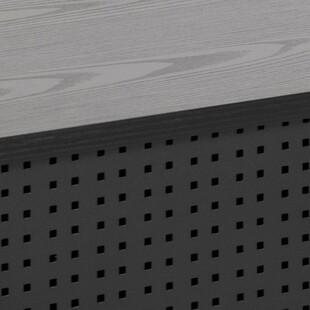 Szafka RTV Angus 140cm Czarny Jesion Actona - Stylowy Design