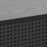 Szafka RTV Angus 140cm Czarny Jesion Actona - Stylowy Design