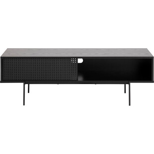 Szafka RTV Angus 140cm Czarny Jesion Actona - Stylowy Design