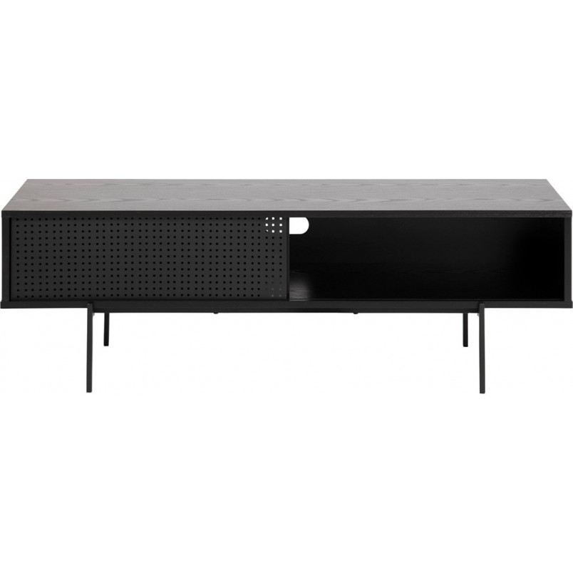 Szafka RTV Angus 140cm Czarny Jesion Actona - Stylowy Design