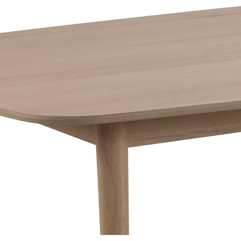 Stół skandynawski Actona Aston 210x100cm dąb bielony - Komfort i styl