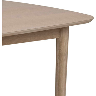 Stół skandynawski Actona Aston 210x100cm dąb bielony - Komfort i styl