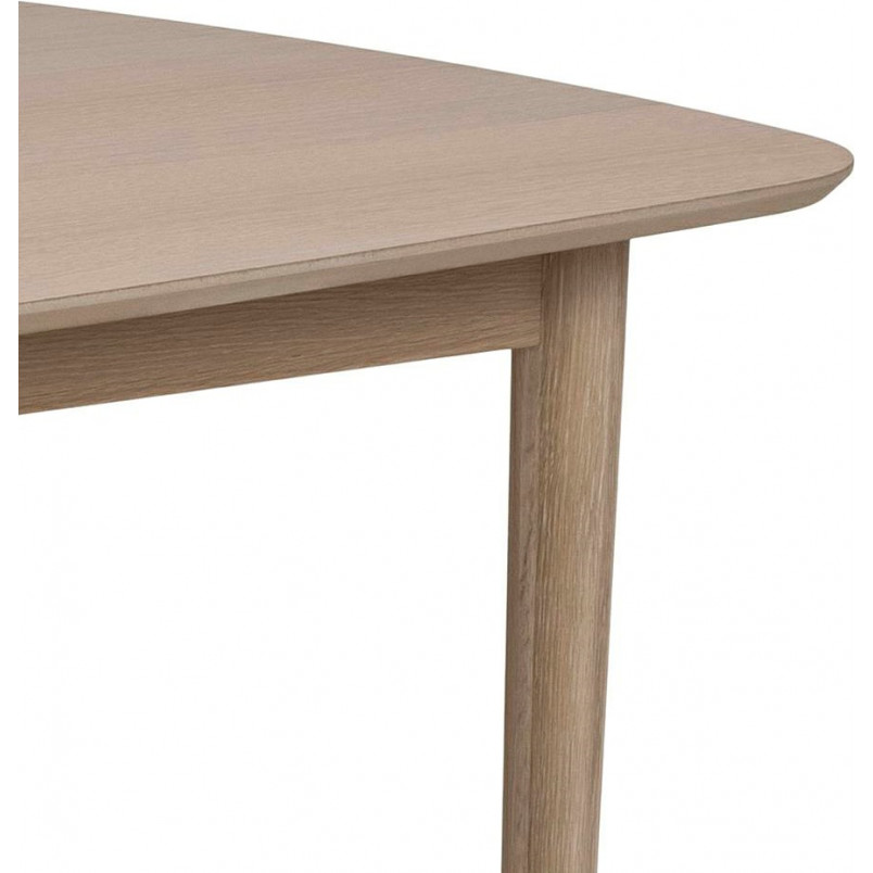 Stół skandynawski Actona Aston 210x100cm dąb bielony - Komfort i styl