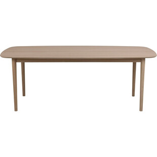 Stół skandynawski Actona Aston 210x100cm dąb bielony - Komfort i styl