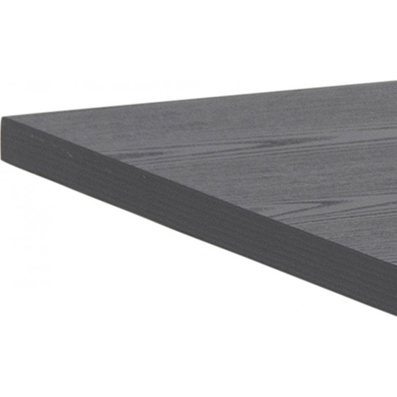 Stół prostokątny loft Angus 200x90cm czarny Actona - Kup teraz!