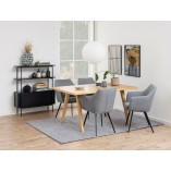 Regał Actona Angus 94cm Czarny | Styl Industrialny