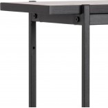 Regał Actona Angus 94cm Czarny | Styl Industrialny