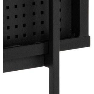 Regał Actona Angus 94cm Czarny | Styl Industrialny